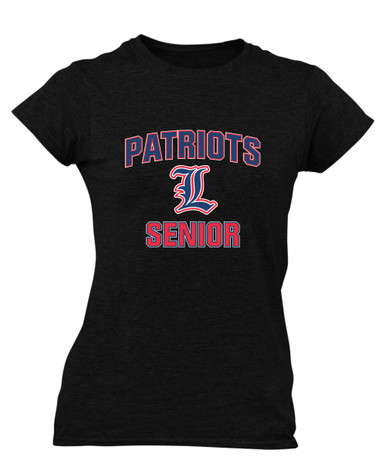 Liberty Patriots L Script Senior #1 Women's SS T-Shirt