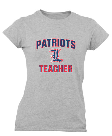 Liberty Patriots L Script Teacher Women's SS T-Shirt