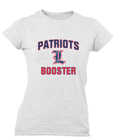 Liberty Patriots L Script Booster Women's SS T-Shirt