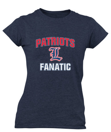Liberty Patriots L Script Fanatic Women's SS T-Shirt