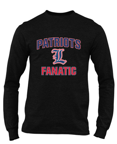 Liberty Patriots L Script Fanatic Men's LS T-Shirt