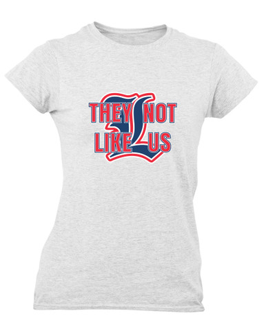 Liberty Patriots L Script They Not Like Us #2 Women's SS T-Shirt