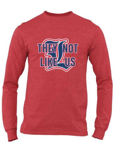 Liberty Patriots L Script They Not Like Us #2 Men's LS T-Shirt