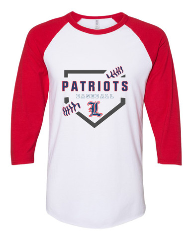 Liberty Patriots L Script Baseball #2 Men's Baseball T-Shirt