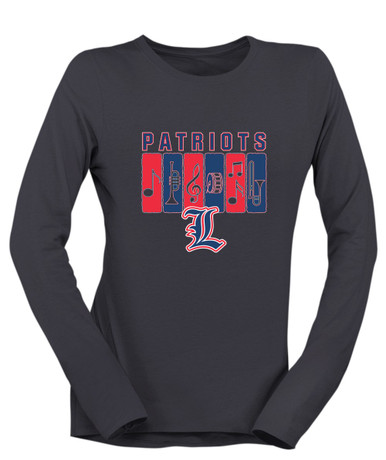 Liberty Patriots L Script Band # 2 Women's LS T-Shirt