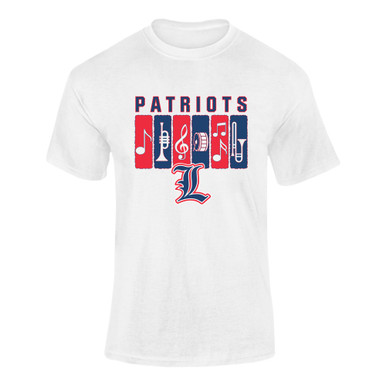 Liberty Patriots L Script Band # 2 Men's SS T-Shirt