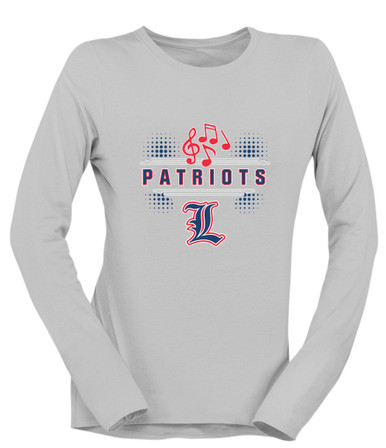 Liberty Patriots L Script Band # 3 Women's LS T-Shirt