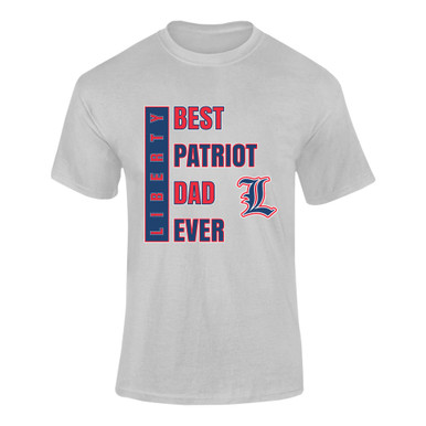 Liberty Patriots L Script Best Patriot Dad Men's SS T-Shirt