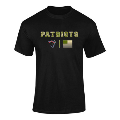 Liberty Patriots Camo Flag Men's SS T-Shirt