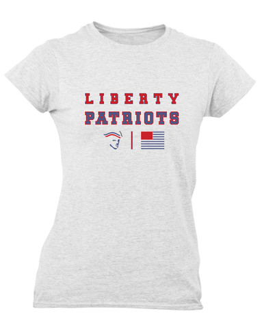 Liberty Patriots Spirit Flag Women's SS T-Shirt