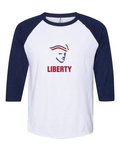 Liberty Patriots Mascot #2 Men's Baseball T-Shirt