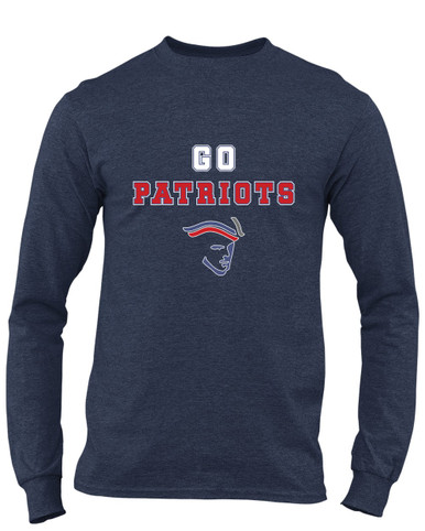 Liberty Patriots Go Team Men's LS T-Shirt