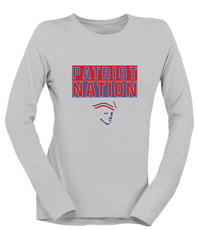 Liberty Patriots Nation #1 Women's LS T-Shirt