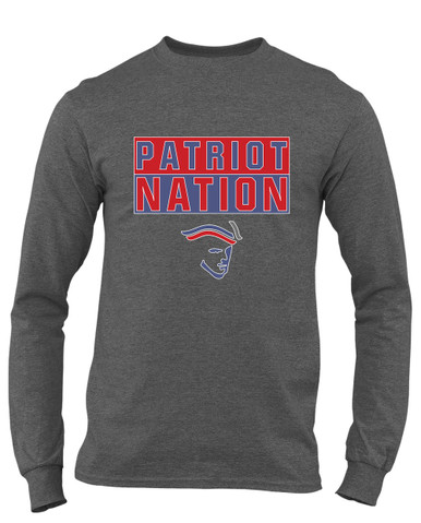 Liberty Patriots Nation #1 Men's LS T-Shirt