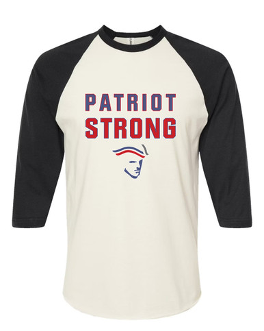 Liberty Patriots Strong #2 Women's Baseball T-Shirt