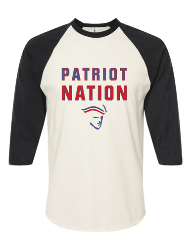 Liberty Patriots Nation #2 Men's Baseball T-Shirt
