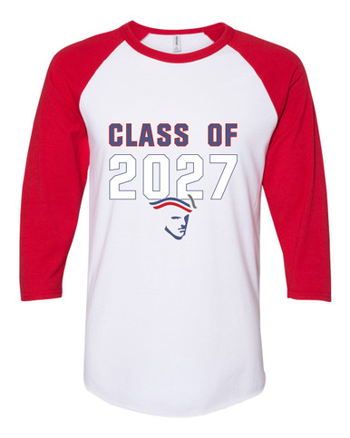 Liberty Patriots Class of 2027 Men's Baseball T-Shirt
