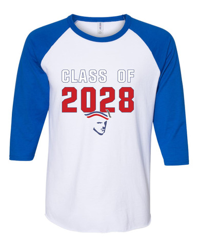 Liberty Patriots Class of 2028 Men's Baseball T-Shirt