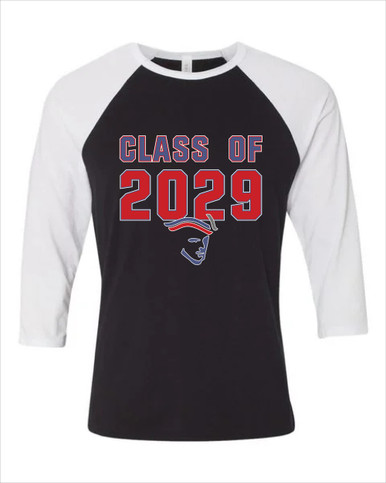 Liberty Patriots Class of 2029 Men's Baseball T-Shirt
