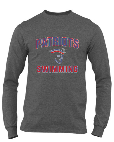 Liberty Patriots Swimming Men's LS T-Shirt