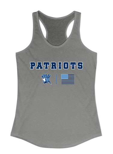 John Jay Patriots Team Colors Flag Women's Tank Top