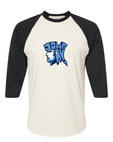 John Jay Patriots Mascot #1 Men's Baseball T-Shirt