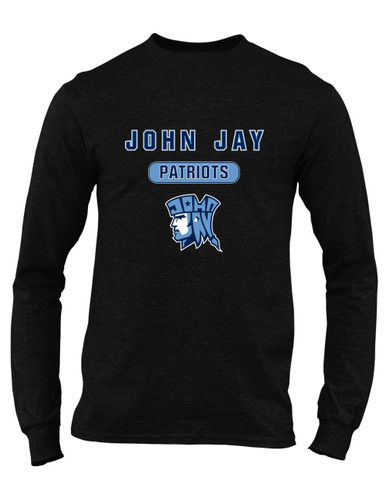 John Jay Patriots Mascot #3 Men's Premium LS T-Shirt
