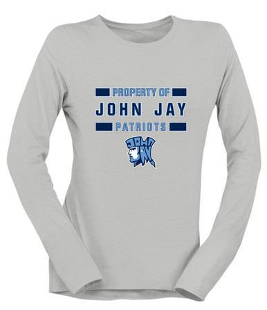 John Jay Patriots Property Of Women's Premium LS T-Shirt