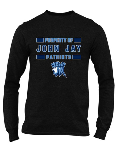John Jay Patriots Property Of Men's LS T-Shirt