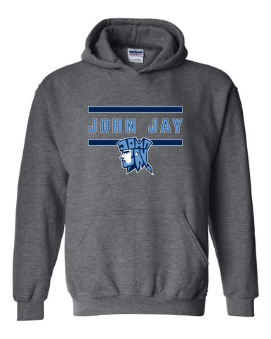 John Jay Patriots Mascot #4 Men's Hoodie