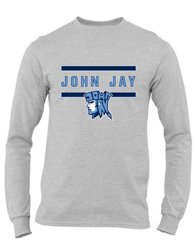 John Jay Patriots Mascot #4 Men's Premium LS T-Shirt