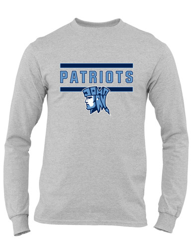 John Jay Patriots Mascot #5 Men's LS T-Shirt
