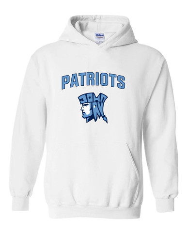John Jay Patriots Mascot #6 Men's Hoodie