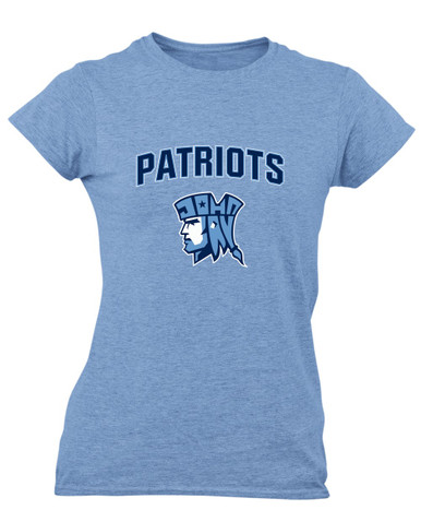 John Jay Patriots Mascot #6 Women's SS T-Shirt