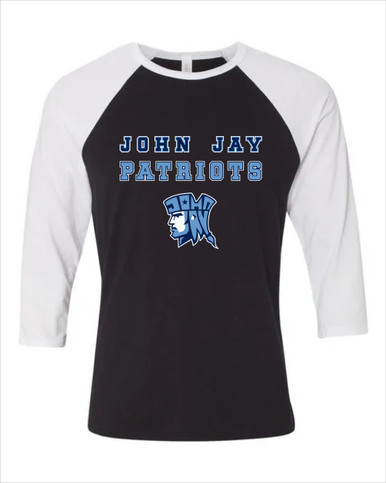 John Jay Patriots Spirit Men's Baseball T-Shirt