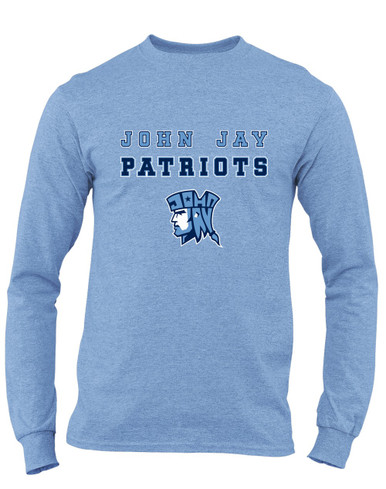 John Jay Patriots Spirit Men's LS T-Shirt