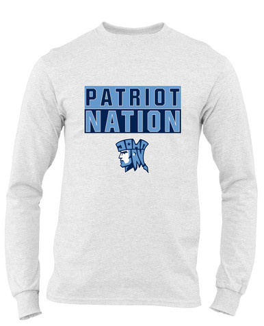 John Jay Patriots Nation #1 Men's LS T-Shirt