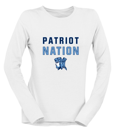 John Jay Patriots Nation #2 Women's Premium LS T-Shirt