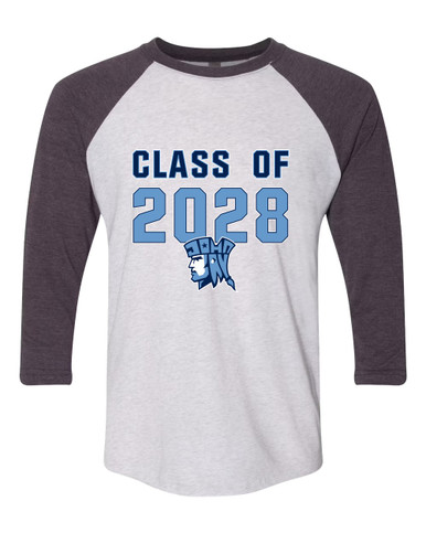 John Jay Patriots Class of 2028 Women's Baseball T-Shirt