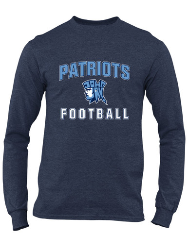 John Jay Patriots Football #1 Men's Premium LS T-Shirt