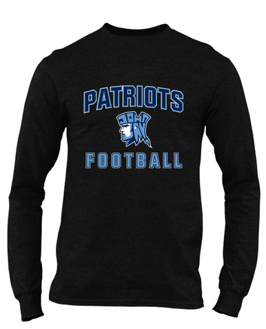 John Jay Patriots Football #1 Men's LS T-Shirt