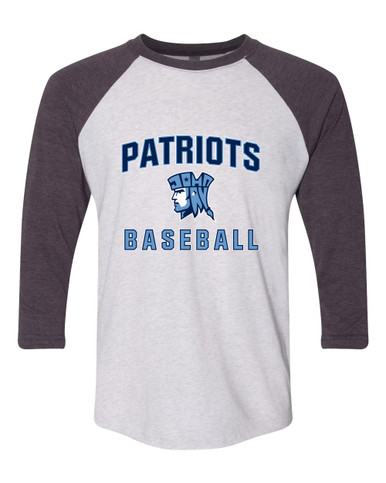 John Jay Patriots Baseball #1 Women's Baseball T-Shirt