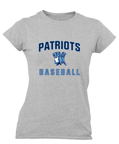 John Jay Patriots Baseball #1 Women's SS T-Shirt