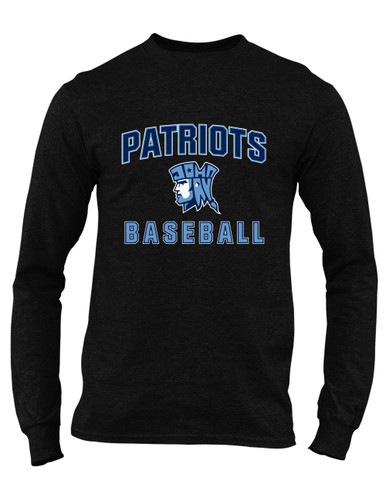 John Jay Patriots Baseball #1 Men's Premium LS T-Shirt
