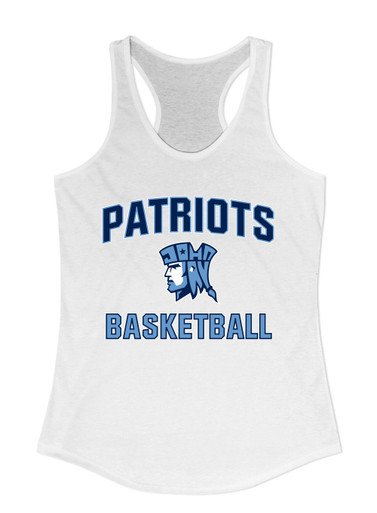 John Jay Patriots Basketball #1 Women's Tank Top
