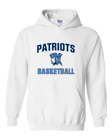 John Jay Patriots Basketball #1 Men's Hoodie