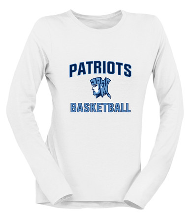 John Jay Patriots Basketball #1 Women's Premium LS T-Shirt