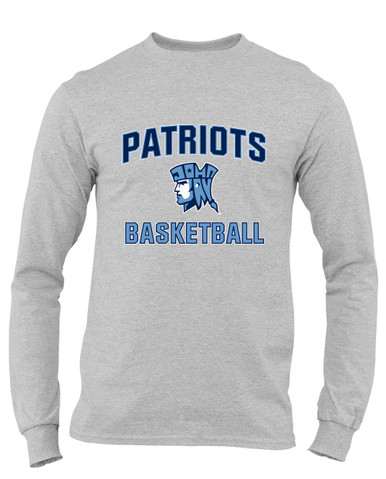 John Jay Patriots Basketball #1 Men's Premium LS T-Shirt