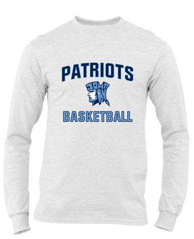 John Jay Patriots Basketball #1 Men's LS T-Shirt