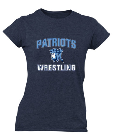 John Jay Patriots Wrestling Women's Premium SS T-Shirt